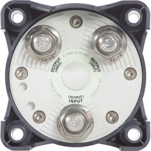 Blue Sea Systems HD-Series Heavy Duty Battery Switch, 32V DC, IP66, Ignition Protected, 4/0 AWG Cable, 1/2 in Studs - Apollo Lighting