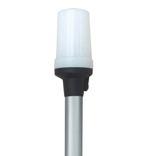 Perko Alpha Series White All-Round Pole Light, For 2-Pin Bases, 12V, 2 NM - Apollo Lighting