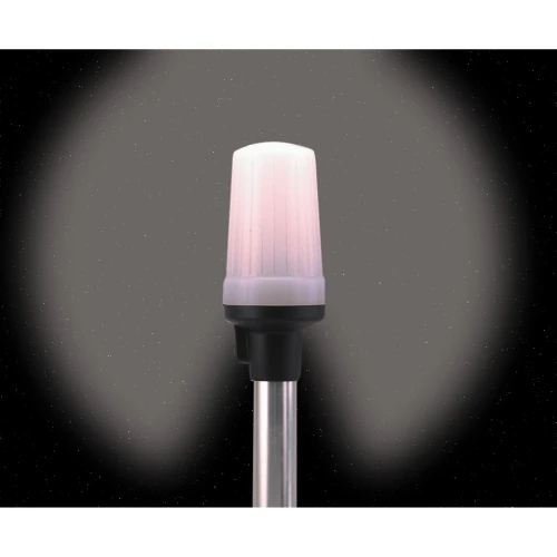 Perko Alpha Series White All-Round Pole Light, For 2-Pin Bases, 12V, 2 NM