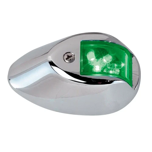 Perko 0602 Vertical Mount LED Side Lights, Red/Green, 2nm, For Boats Under 20 m, 1 Pair