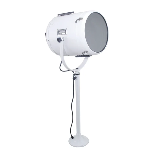 Perko 0883 Series Solar-Ray Deck Control Searchlight, High Pedestal, 8 in Base Diameter