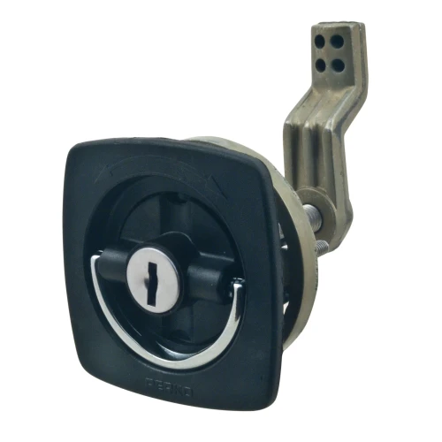 Perko 0931 Flush Lock with 2 Keys, 2 in Hole, 1/4 to 1-1/8 in Door