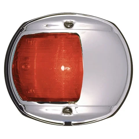 Perko 0170 Series LED Red Side Navigation Light, For Vessels Under 20 m, 2-Mile, 112.5° Visibility Arc