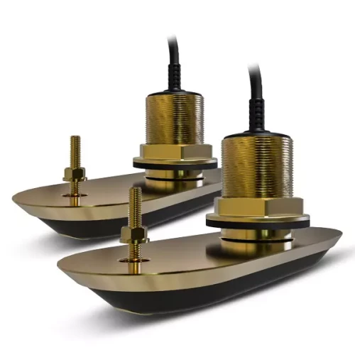 Raymarine RV-200 Series Bronze Through Hull Transducers, For Axiom+ RV and Axiom Pro and RVX-1000 Sonars, IPx6/IPx7/IPx8, RealVision 3D, CHIRP Sonar
