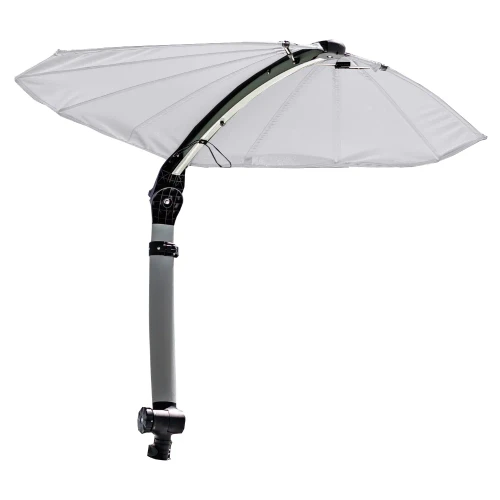 TACO Marine ShadeFin Mini Boat Shade, 60 x 38 in Coverage, UPF 50+, 36-52 in Adjustable Height