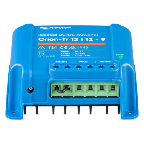 Victron Energy Orion-Tr Isolated DC-DC Converter, Remote On/Off, IP43 - Apollo Lighting