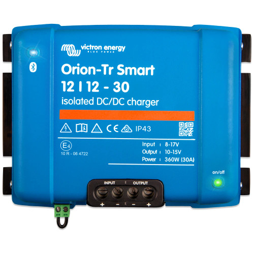 Victron Energy Orion-Tr Smart Isolated DC-DC Charger, Built-In Bluetooth, 3-Stage Charging - Apollo Lighting