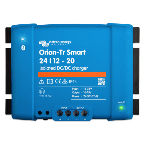 Victron Energy Orion-Tr Smart Isolated DC-DC Charger, Built-in Bluetooth, Adaptive 3-Stage Charging, Remote On/Off - Apollo Lighting
