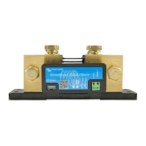 Victron Energy SmartShunt IP21 Battery Monitor, Bluetooth, VE.Direct, 6.5-70VDC