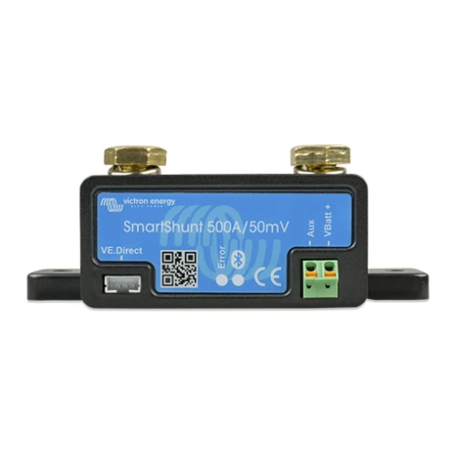 Victron Energy SmartShunt IP21 Battery Monitor, Bluetooth, VE.Direct, 6.5-70VDC