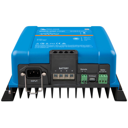 Victron Energy Phoenix Smart IP43 Battery Charger, 3 Outputs, 120-240V, Bluetooth - Apollo Lighting