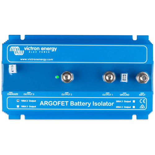 Victron Energy Argofet Battery Isolators, Alternator Energize Input, 12/24V Auto Ranging - Apollo Lighting