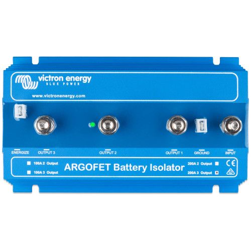Victron Energy Argofet Battery Isolators, Alternator Energize Input, 12/24V Auto Ranging - Apollo Lighting