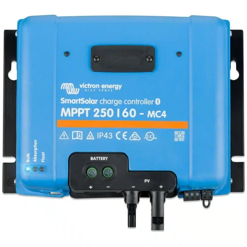 Victron Energy SmartSolar MPPT Solar Charge Controller, 250V, 12/24/36/48V, Bluetooth
