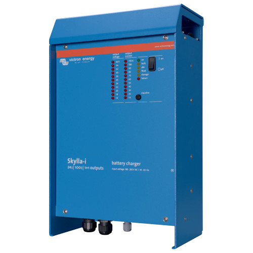 Victron Energy Skylla-i 24V Battery Charger, 230VAC, 1+1 Output, NMEA 2000 - Apollo Lighting