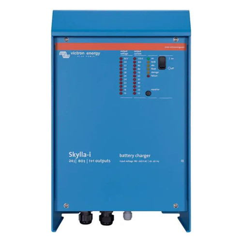 Victron Energy Skylla-i 24V Battery Charger, 230VAC, 1+1 Output, NMEA 2000 - Apollo Lighting