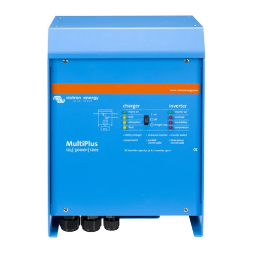 Victron Energy MultiPlus Inverter/Charger, 3000VA, 230V, 50A Transfer Switch, VE.Bus