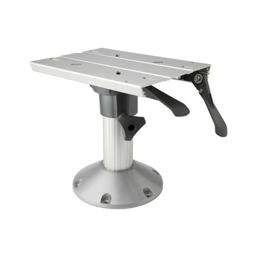 Attwood Marine 278 ProGlide Seat Mount with Slider, For 2-7/8 in Posts, Long Handle