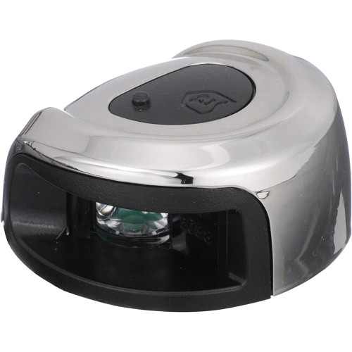 Attwood Marine LightArmor LED Navigation Sidelights, 2NM, IP67, Stainless Steel, Deck Mount - Apollo Lighting