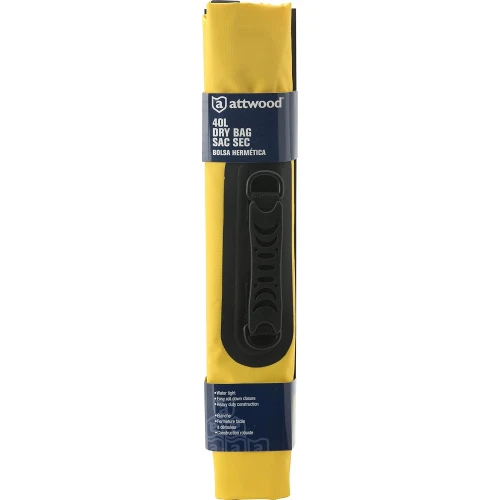Attwood Marine Heavy-Duty Dry Bag, 500 Denier PVC, Roll-Top Closure
