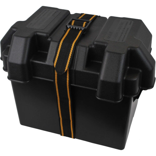 Attwood Marine PowerGuard 24 Battery Box, For 24/24M/24F Batteries, Polypropylene, ABYC E-10 - Apollo Lighting