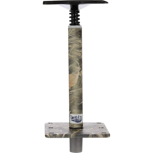 Attwood Marine Lock'N-Pin 3/4 in Pedestal Kit, 11 in Post, 7 x 7 in Base Plate