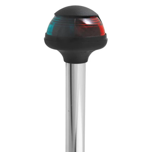 Attwood Marine Pulsar Bi-Color Stowaway Sidelight, 1-Mile, 225° Visibility