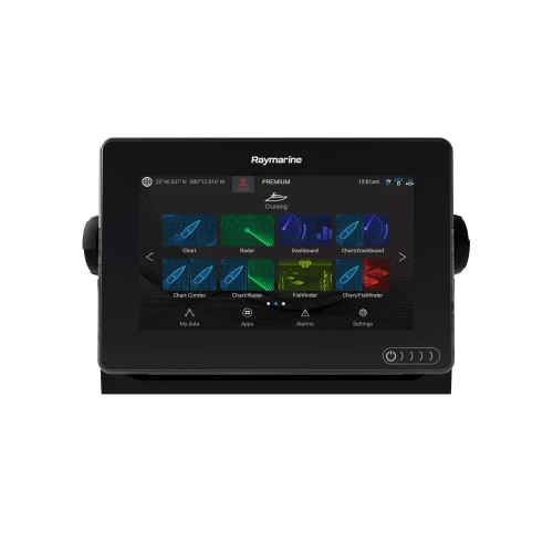 Raymarine Axiom MFD Chartplotter, Touchscreen, Built-In GPS, Wi-Fi, Bluetooth