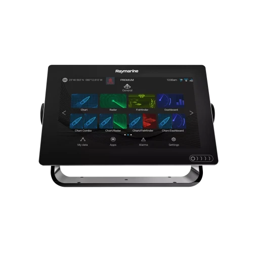 Raymarine Axiom MFD Chartplotter, Touchscreen, Built-In GPS, Wi-Fi, Bluetooth