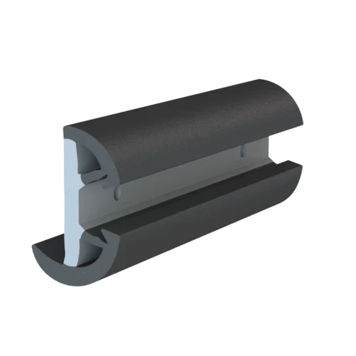 TACO Marine SuproFlex Medium Semi-Rigid Vinyl Rub Rail, 1.98 in x 1.23 in