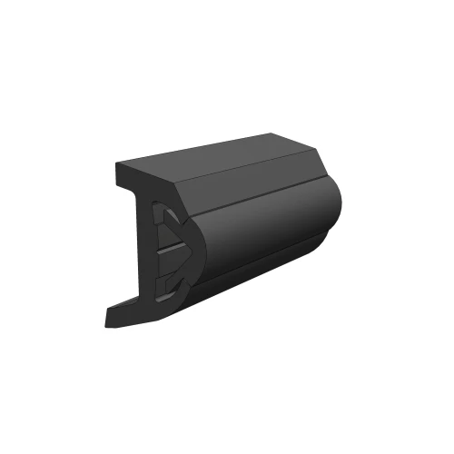 TACO Marine Rigid Vinyl Rub Rail, 1-7/8 in x 1 in, 20 ft