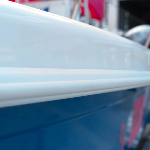 TACO Marine Rigid Vinyl Rub Rail, 1-7/8 in x 1 in, 20 ft
