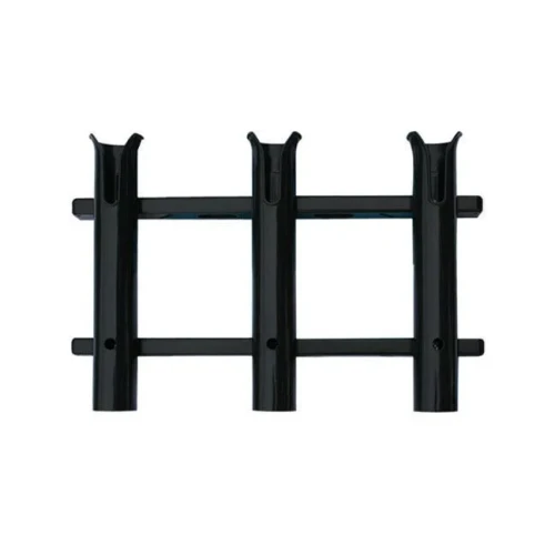 TACO Marine Surface Mount 3-Rod Deluxe Poly Rod Rack, 1-3/4 in ID