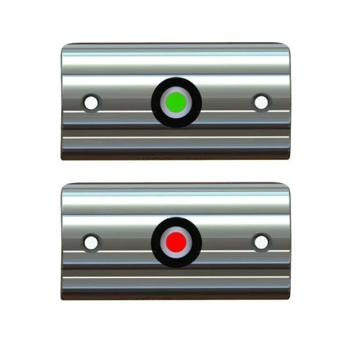 TACO Marine Rub Rail Mounted LED Navigation Light Set, For V21-9659, V21-9904, V21-9959, 3-3/8 in W, 12V
