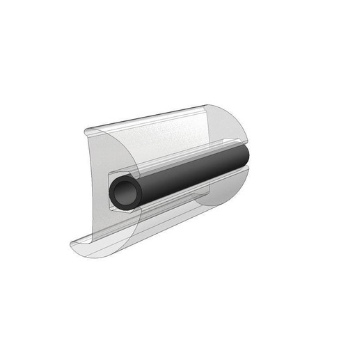 TACO Marine Tube Style Flexible Vinyl Rub Rail Insert, 1/2 in Dia - Apollo Lighting