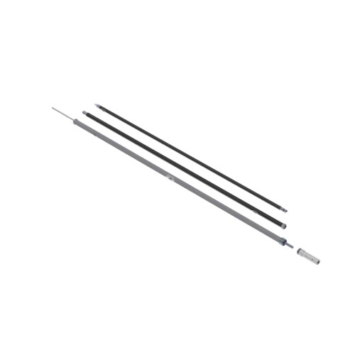TACO Marine OI Series Open Water Internal & Collapsible Carbon Fiber Outrigger Poles, 3-Section, Twist & Lock, 400 lb Mono Halyard, For 1-1/2 in Mounts - Apollo Lighting