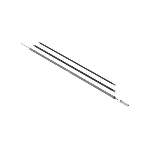 TACO Marine OI Series Open Water Internal & Collapsible Carbon Fiber Outrigger Poles, 3-Section, Twist & Lock, 400 lb Mono Halyard, For 1-1/2 in Mounts