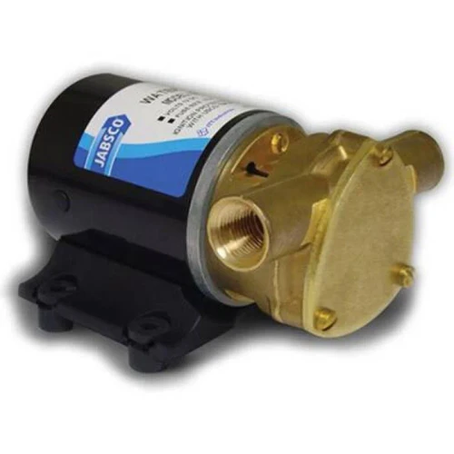Jabsco Puppy Series 18660 Self-Priming Flexible Impeller Pump, 12V, 6.3 GPM