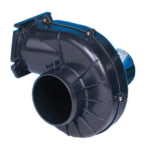 Jabsco 35760 Series DC Flangemount Blower, 4 in, 250 CFM, Continuous Duty