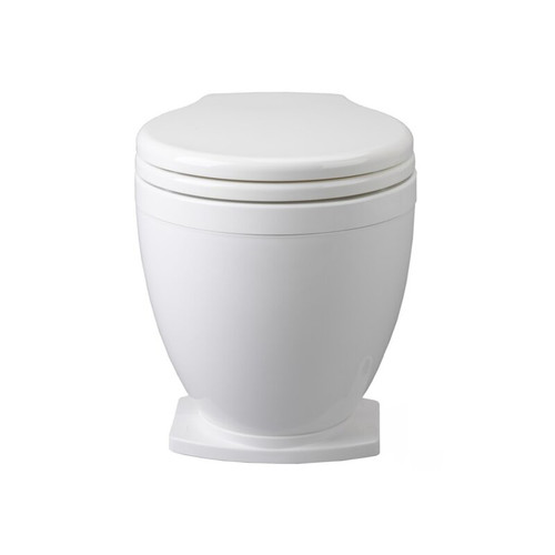 Jabsco 58500-Series Lite Flush Electric Toilet, Raw Water, Macerating Pump, 1.2 L/Flush - Apollo Lighting