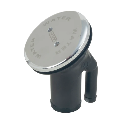 Perko 0540 Vented Deck Fill, 1-1/2 in Hose, Angled Neck
