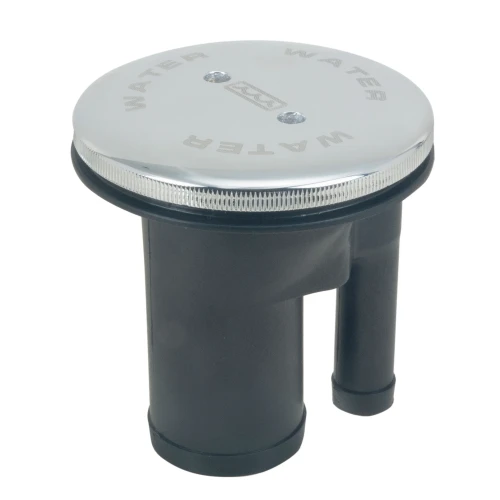 Perko Vented Deck Fill, 1-1/2 in Hose, Straight Neck