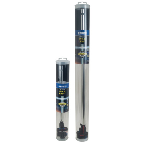 Perko Fig. 1670 Fold-Down LED All-Round Pole Light, 12V, 2nm, 3/4 in Aluminum Tube - Apollo Lighting