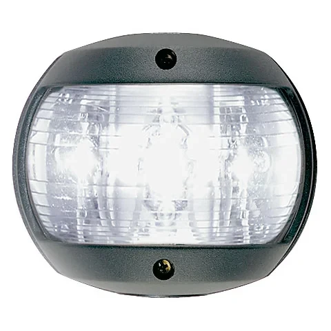 Perko LED White Masthead Navigation Light, Black Polymer Housing, 3 nm, 225° Arc