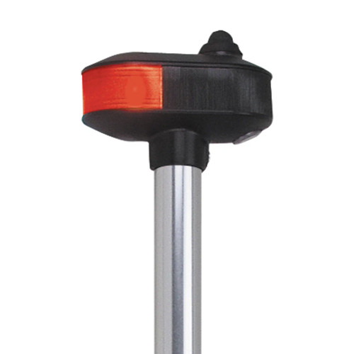 Perko 1421 Removable Bi-Color Pole and Utility Light, 12V, 2nm, 0° Rake, 3/4 in Tube, Requires 3-Pin Mounting Base - Apollo Lighting