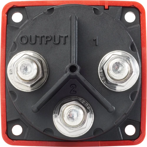 Blue Sea Systems m-Series Mini Selector Battery Switch, 4 Position, Battery Combine, 300A, 32V DC, IP66
