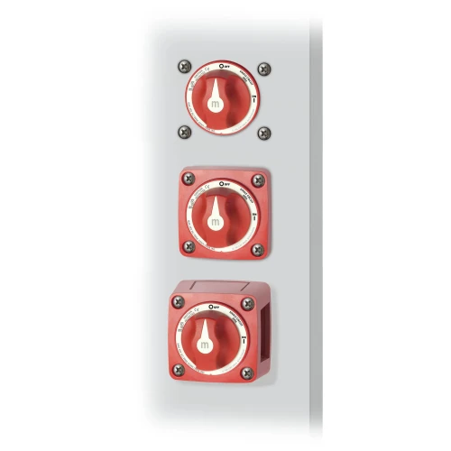 Blue Sea Systems m-Series Mini Single Circuit ON-OFF Battery Switch with Knob, 48V DC, 300A