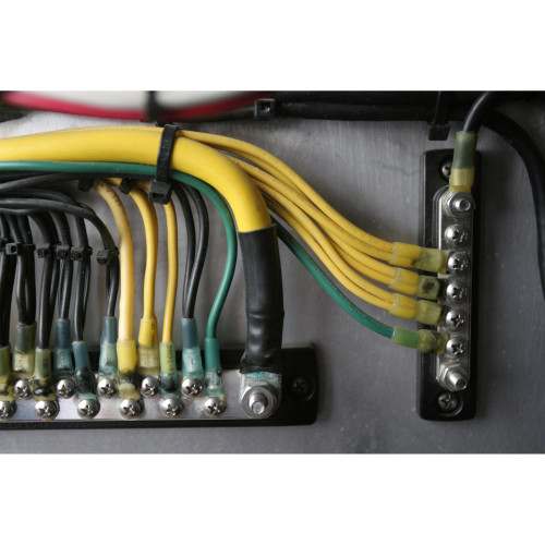 Blue Sea Systems MiniBus Common BusBar, 100A, 300V AC, 48V DC, Tin-Plated Copper Bus - Apollo Lighting