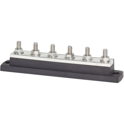 Blue Sea Systems MaxiBus 250A BusBar, 300V AC, 48V DC, Tin-Plated Copper - Apollo Lighting