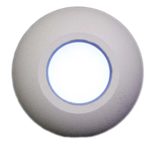 Plash Gravity Surface Mounted LED Deck Light, 6000K Cool White Light, White Housing, 105 Lumens, 1.2W, IP67 - Apollo Lighting